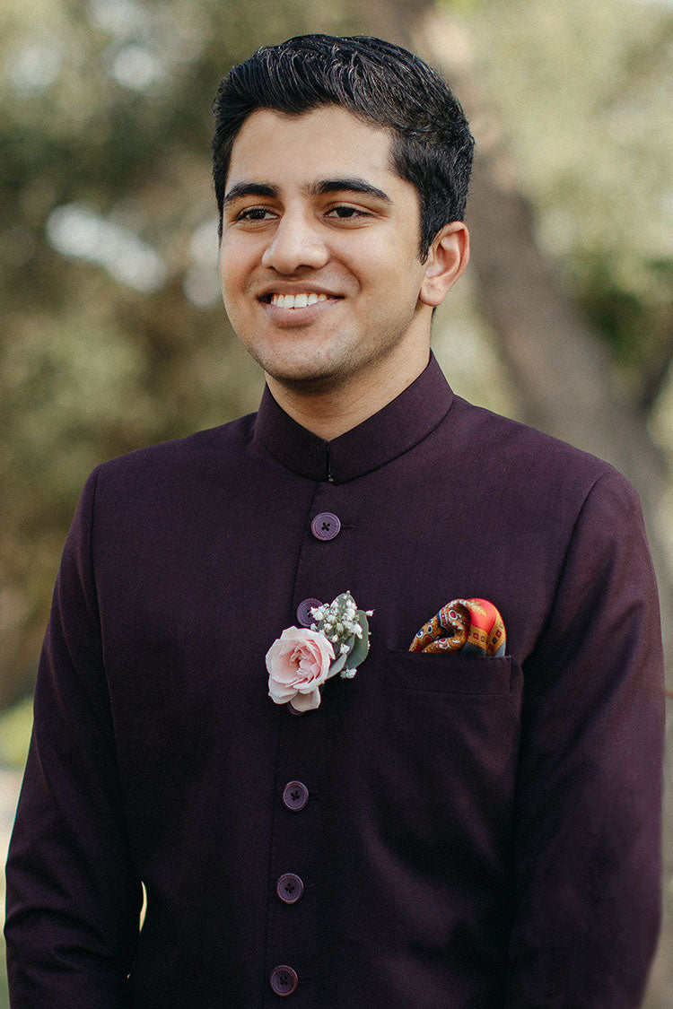 AHMED SHERWANI IN WOOL