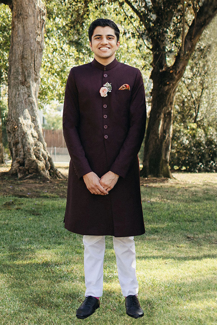 AHMED SHERWANI IN WOOL